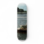 Police Boat Norfolk VA Skateboard