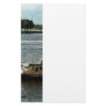 Police Boat Norfolk VA Stationery Paper