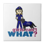 Police Canine Officer Tile