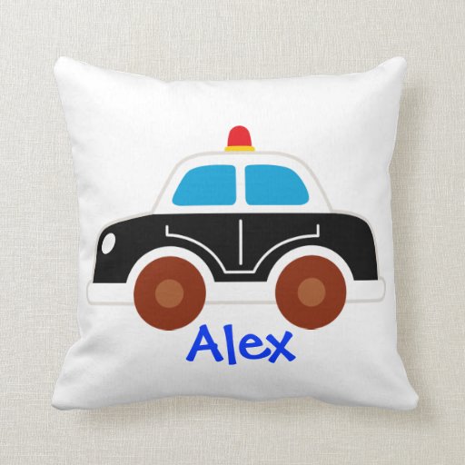police car pillow pet