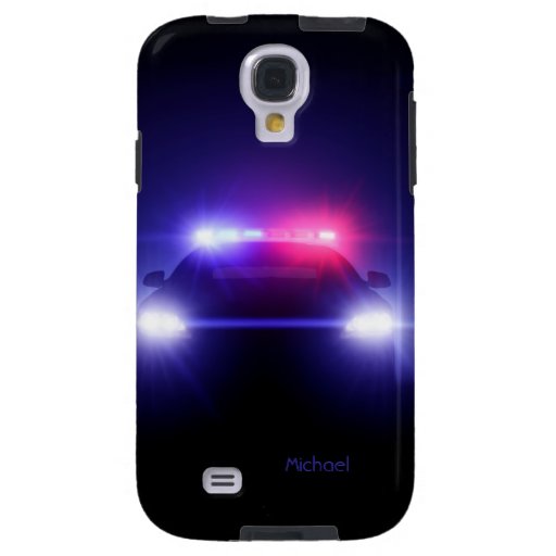 Police Car Full Lights Blinking Samsung Galaxy S4