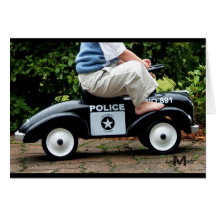 Police Car Greeting Card