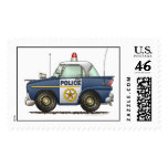 Police Car Law Enforcement Stamps