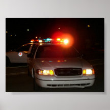 Police Car Print