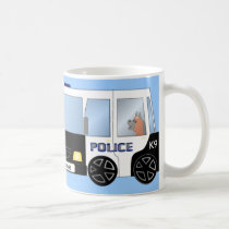 Police car USA mugs by Eddys_Mad_Mugs Police car USA mugs