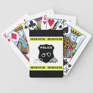 Police Playing Cards and Puzzles Personalized