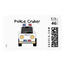 Police Cruiser Tshirts and Gifts Postage Stamps