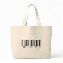 Police Detective Bar Code bags by NotWorking Police Detective Bar Code bags