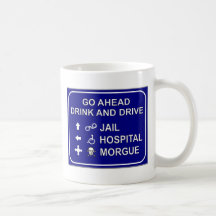 Police "Don't Drink & Drive" Mug