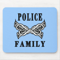 Police Family Tattoos mousepads by bonfirepolice Police Family Tattoos mousepads