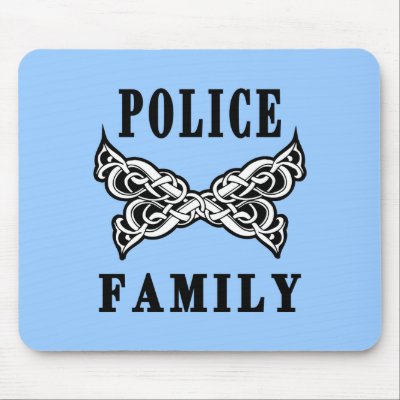 Police tattoos with celtic and law enforcement themes for policemen,