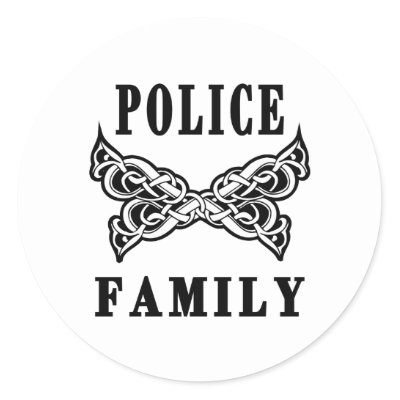 Police Family Tattoos Stickers by bonfirepolice