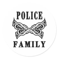 Police Family Tattoos stickers