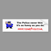 police_funny bumper stickers
