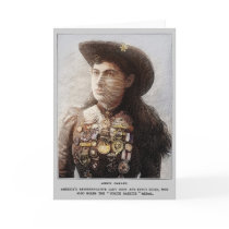 Police Gazette notecard Oakley