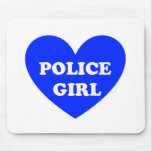 Police Girl Mousepads