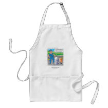 Police Humor Assault & Battery Funny Apron