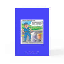 Police Humor Assault & Battery Greeting Card