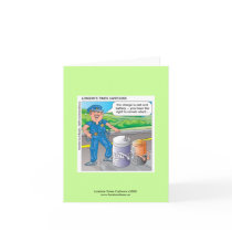 Police Humor Assault & Battery Notecards cards