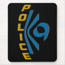 Police K9 Mouse Pad