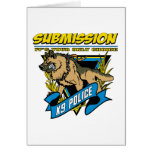 Police K9 Submission cards