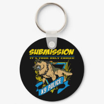Submissão da polícia K9 chaveiros by LawEnforcementGifts Submissão da polícia K9 chaveiros