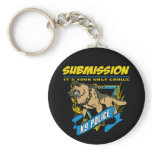 Police K9 Submission Key Chain