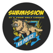 Police K9 Submission stickers
