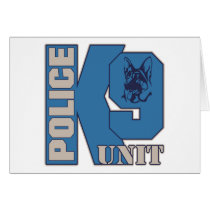Police K9 Unit Dog Cards