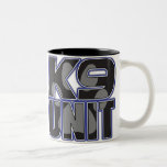 Police K9 Unit Paw Print Mugs