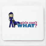 Police K-9 Officer Mousepads