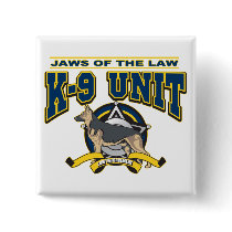 Police K-9 Unit buttons by LawEnforcementGifts Police K-9 Unit buttons