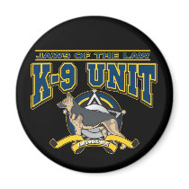 Police K-9 Unit magnets by LawEnforcementGifts Police K-9 Unit magnets