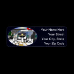 Police Kilroy Address Label
