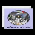 Police Kilroy Invitations invitations