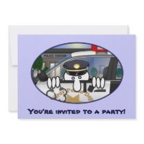 Police Kilroy Invitations