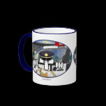 Police Kilroy Mug mugs