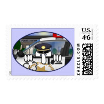 Police Kilroy Postage postage