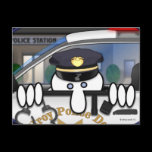 Police Kilroy Postcard postcards