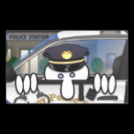 Police Kilroy Sticker stickers