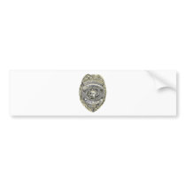 police law enforcement badge bumper stickers