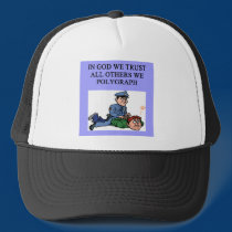 police lie detector jke hats