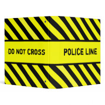 police line - do not cross binders