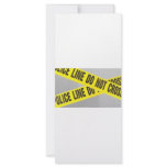 police line do not cross rack card template