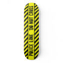 police line - do not cross skateboards by M_Cavet police line - do not cross skateboards