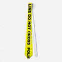 Police Line Do Not Cross Tape Tie