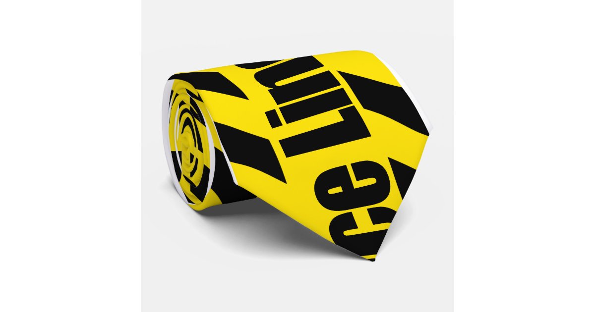 Police Line Tie Zazzle