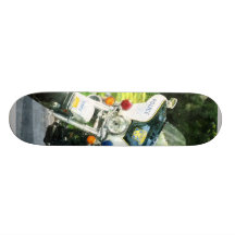 Police Motorcycle Skate Decks