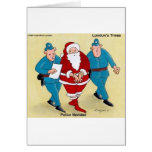 Police Navidad Funny Christmas Gifts & Tees cards