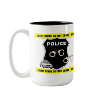 Police Officer Crime Scene Mug
